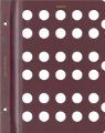 Blank Page, Cent (Burgundy)