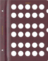 Blank Page, Nickel (Burgundy)