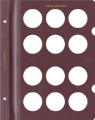 Blank Page, Large Dollar (Burgundy)