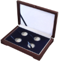 Guardhouse Wood Display Box - GH-W1300 - (4S) Holds 4 Small Guardhouse coin capsules