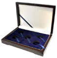 Guardhouse Wood Display Box - GH-W1300 - Holds 5 Small Guardhouse coin capsules