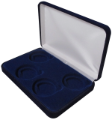 Velvet Coin Display Box Holds 4L Capsules