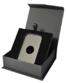 1 Oz Silver Bar Capsule Box with Magnetic Lid and Stand Insert