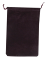 Velour Drawstring Pouch - 5x7.5 Maroon