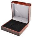 L Capsule Box with Faux Wood Grain Finish