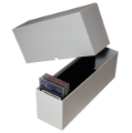 PSA Graded Card Storage Rail Box - Holds 25