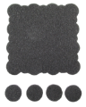39mm Foam Slug for Medallion and ASE Tubes (100 Pack)