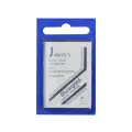 40x25mm Showgard Mounts - Pre-cut Singles (Black)