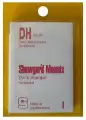 52x36mm Showgard Mounts - Pre-cut Singles (Clear)
