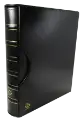 Grande Classic 3 Ring Certified Coin Slab Album with Slip Case (4 Pages) Black