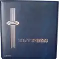 Deluxe Mint Sheet Binder Only (Blue)