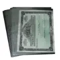 1 Pocket Archival Polypropylene Pages, Clear