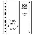 2 Vertical Pocket Grande Pages, Clear