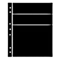 Hagner Stock Sheets 3 DIFF Row Black One Sided