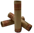 Preformed Tube Coin Wrappers - Cent