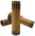 Preformed Tube Coin Wrappers - Nickel