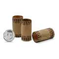 Preformed Tube Coin Wrappers - Half Dollar