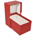 Modern Size Currency Box - Red