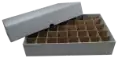 Small Dollar Tube Box - Holds 40 Tubes