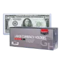 Large Currency Sentry Holders - 7 13/16x3 7/16