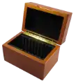 Wood Display Box - 10 NGC or PCGS slabs