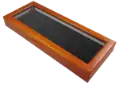 Wood Glass-Top Display Slab Box - 4 Slab Universal