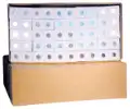 Canadian 1 1/2 x 1 1/2 Half  Paper Coin Holder