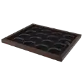 Large Capsule Tray - Holds 16 Round Large Sized Coin Capsules
