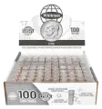Round Coin Tube-Dime, 100/box