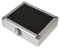 Falcon Series Single Slab Box - Black Aluminum