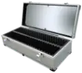 Falcon Series 50 Slab Box - Aluminum - Clear Top