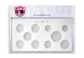 U.S. Year Set (Sacagawea $, Half, Quarters 5, Dime, Nickel, Cent) White