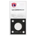 Capital Plastics 144 Coin Holder - Barber Quarter