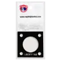 Capital Plastics 144 Coin Holder - Liberty Half Dollar