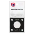 Capital Plastics 144 Coin Holder - 1/2 oz. Maple