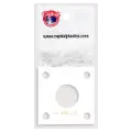 Capital Plastics 144 Coin Holder - 1/4 oz. Maple