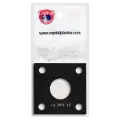 Capital Plastics 144 Coin Holder - 1/4 oz. Maple