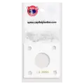 Capital Plastics 144 Coin Holder - 1/4 oz. Krug