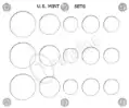 U.S. Mint Set (for 3 sets of 5 coins)