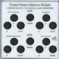 US Jefferson Nickels- Commemorating the Lewis & Clark Expedition