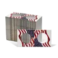 2x2 Paper Coin Holders for Half/Small Dollar/Quarter - American Flag