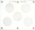 U.S. Silver Dollars - NO OTHER PRINT