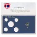 My Birth Year Coins Blue (.50, .25, .10, .05, . 01)