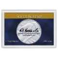 Silver Round Frosty Case