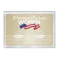 American Women Quarter Frosty Case - 2 Hole
