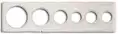 Whitman 2x7 Cent - Large Dollar Mint or Proof Set Holders 6 Hole - (25 pack)