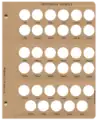 Jefferson Nickels Replacement Page (1938 - 1949)