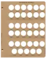 Jefferson Nickels with proof Replacement Page 1 1938-P - 1949-P