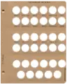 Jefferson Nickels With Proof Replacement Page (2002 - 2005)