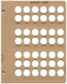 Mercury Dimes Replacement Page (1934 - 1945)
